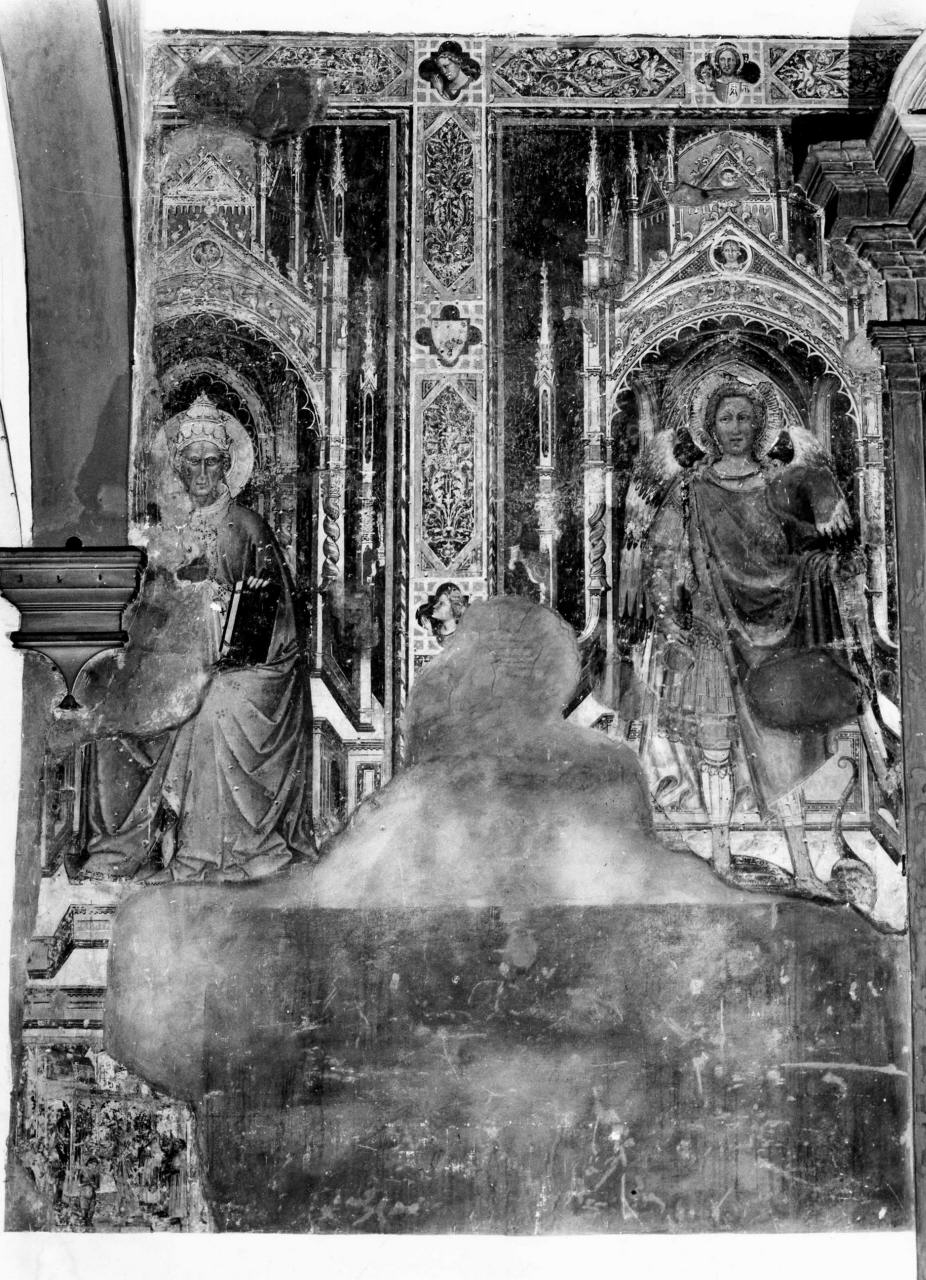 San Clemente (dipinto, coppia) di Cenni di Francesco di Ser Cenni (sec. XIV)