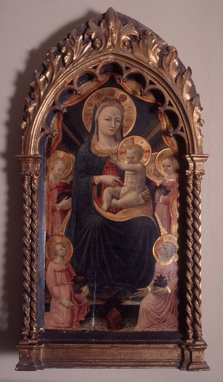 cornice - manifattura toscana (prima metà sec. XV, sec. XIX)