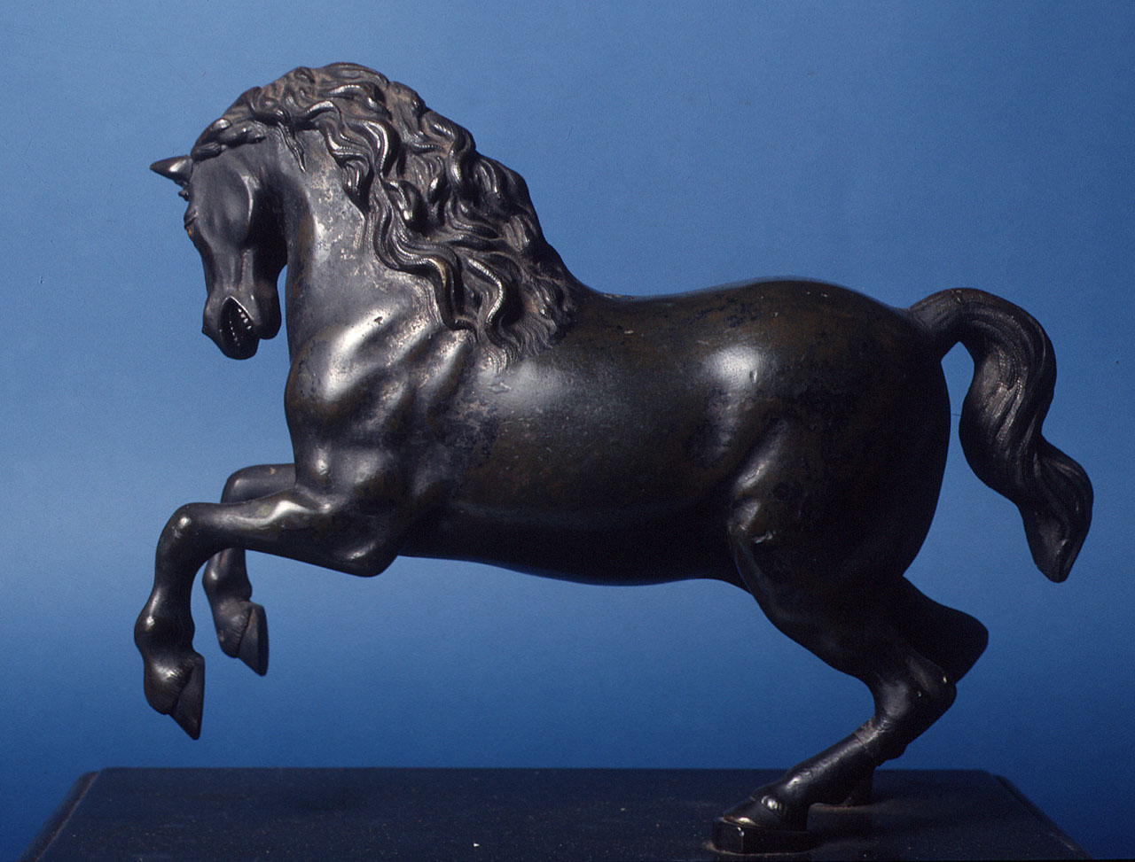 cavallo al galoppo (statuetta) - bottega fiorentina (fine/inizio secc. XVI/ XVII)