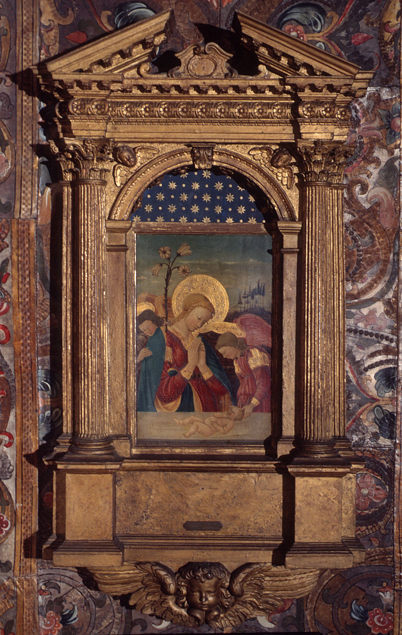 cornice architettonica - manifattura fiorentina (seconda metà sec. XVI)