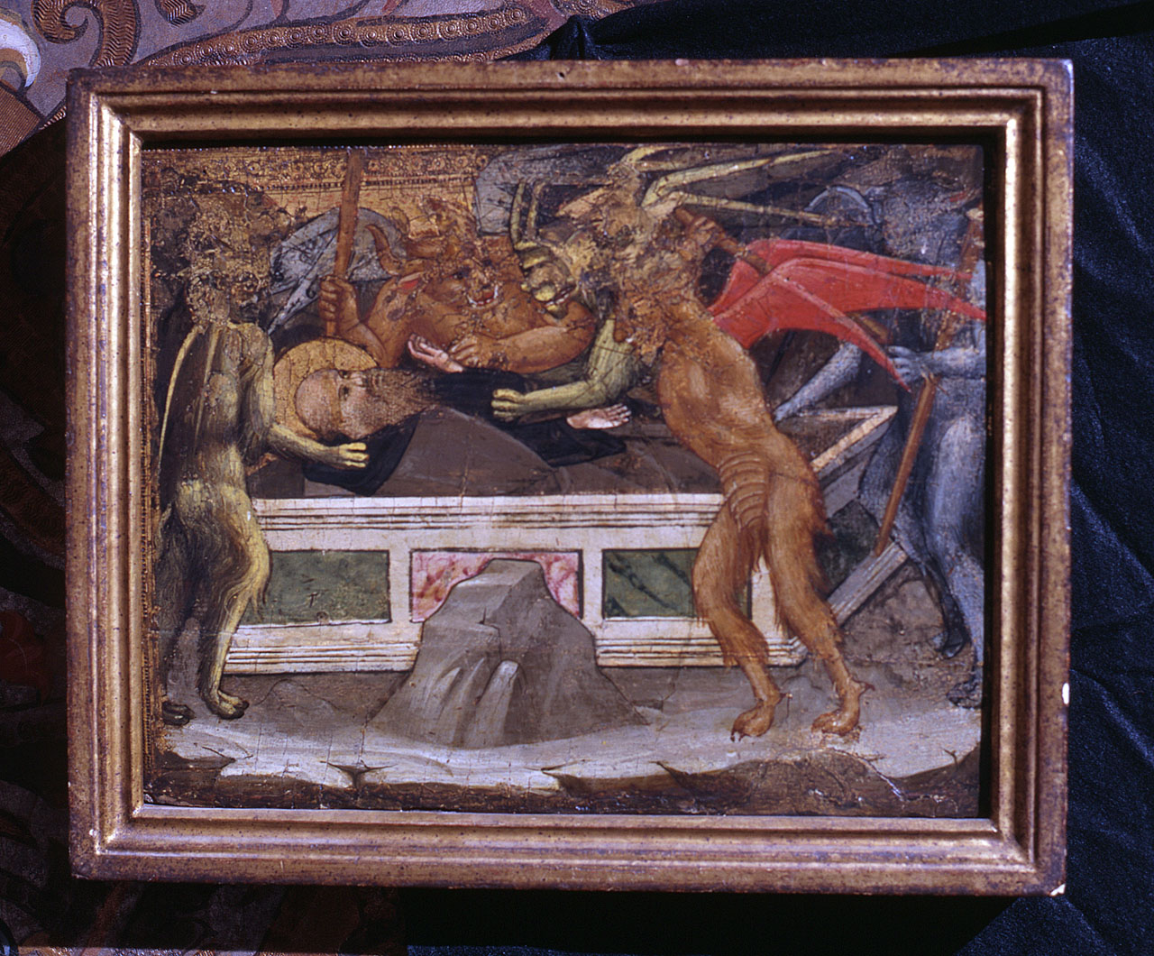 tentazioni di sant'Antonio Abate (dipinto) di Cenni di Francesco di Ser Cenni (fine sec. XIV)