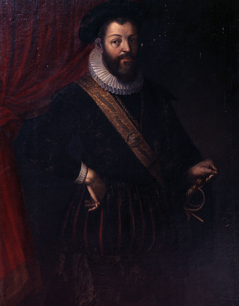 ritratto di Alessandro Cervini (dipinto) di Bizzelli Giovanni (cerchia) (ultimo quarto sec. XVI)