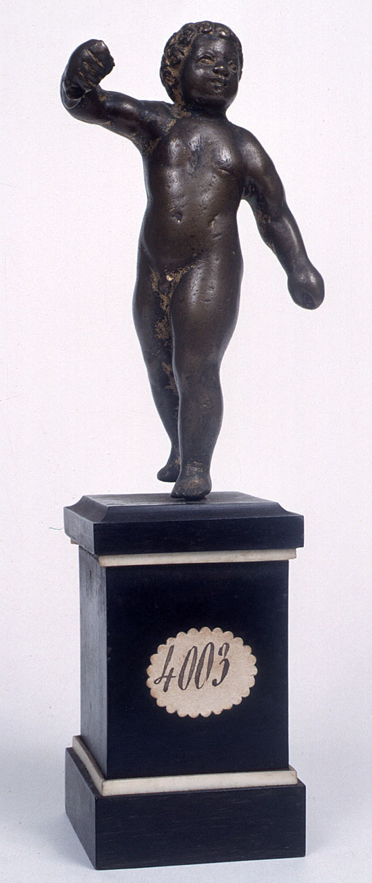 putto danzante (statuetta) - bottega padovana (?) (sec. XVI)