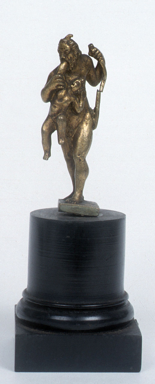 Saturno divora un figlio (statuetta) - bottega Italia centro-settentrionale (fine/inizio secc. XVI/ XVII)