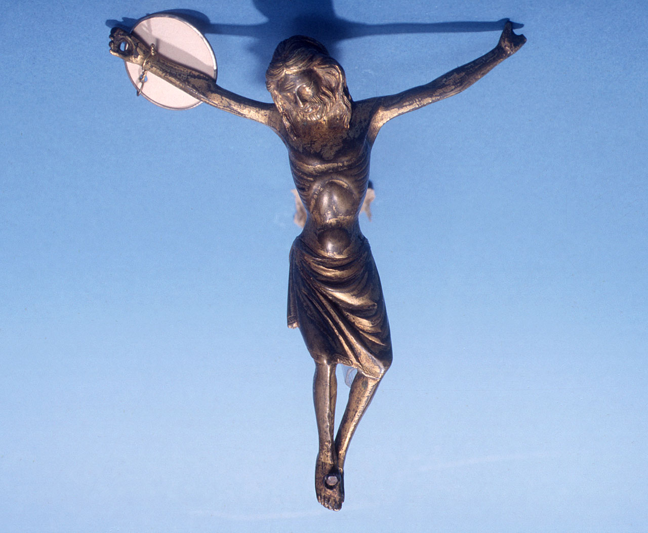 Cristo crocifisso (statuetta) - bottega toscana (sec. XIV)