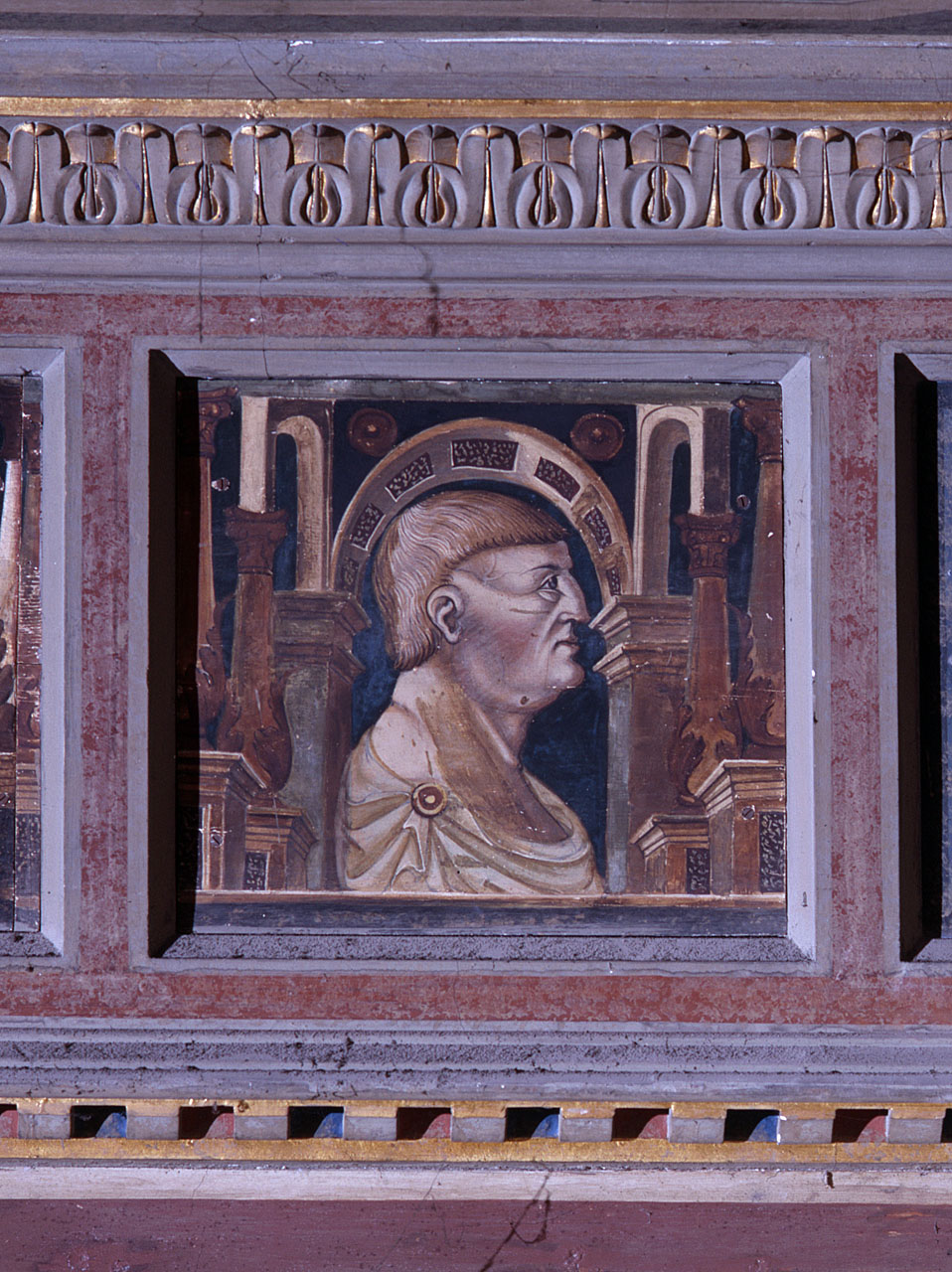 busto maschile (dipinto) - ambito lombardo (secc. XV/ XVI)