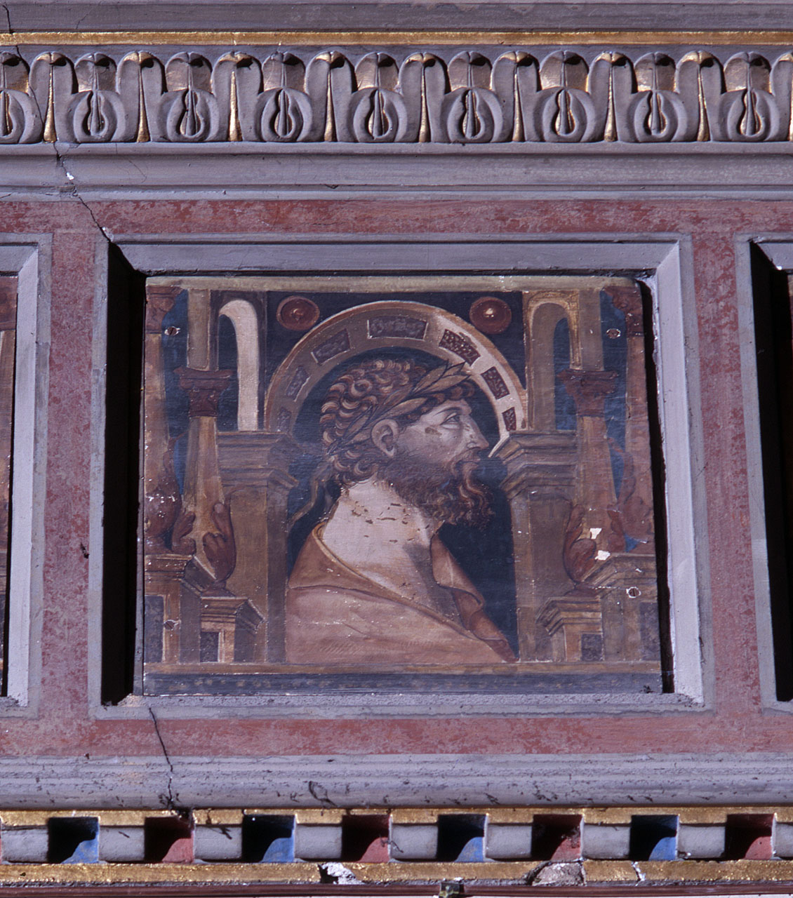 stemma dell'Impero (dipinto) - ambito lombardo (secc. XV/ XVI)