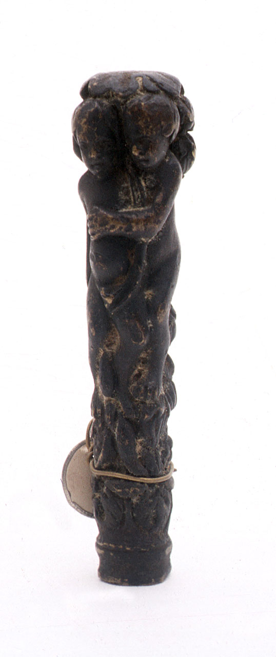 motivo decorativo (impugnatura di coltello) - bottega tedesca (?) (fine/inizio secc. XVI/ XVII)