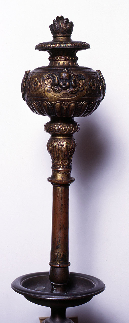 cherubini (asta) - bottega italiana (seconda metà sec. XVI)