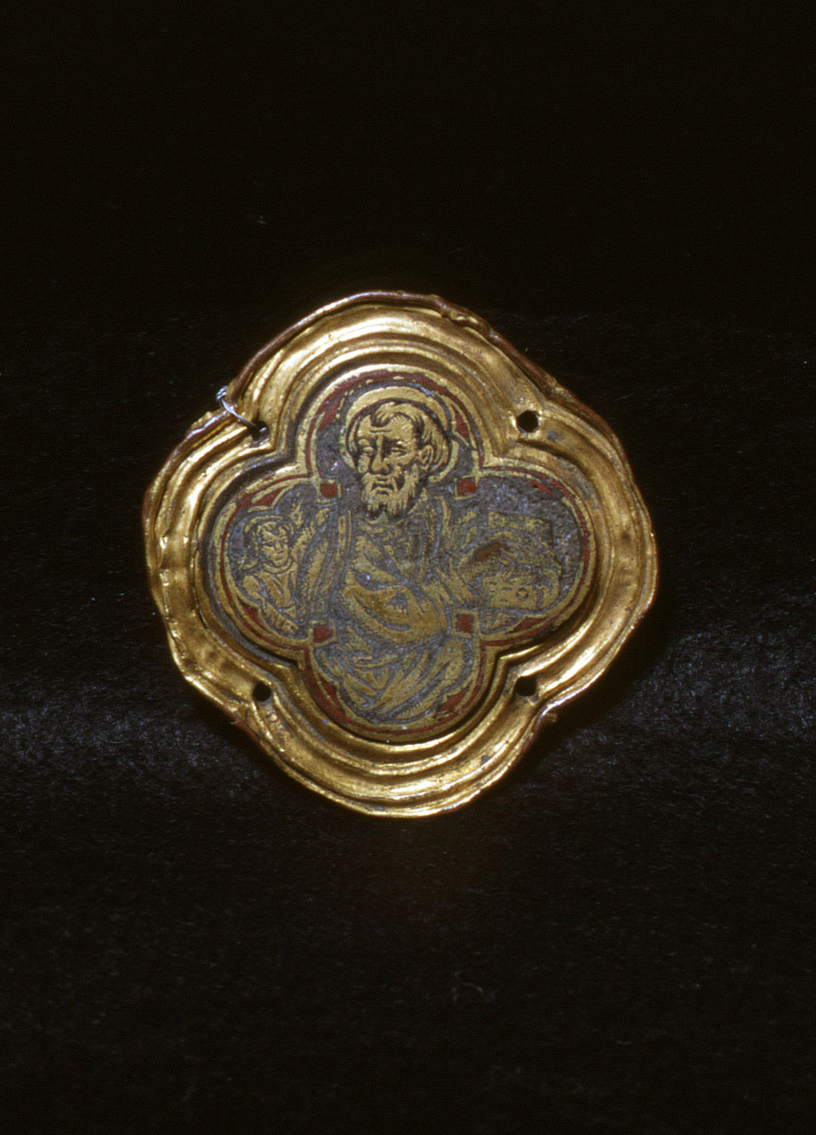 san Matteo (placchetta) - bottega toscana (primo quarto sec. XIV)