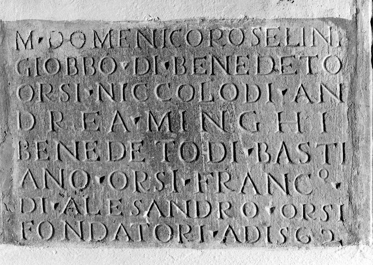 lapide documentaria - manifattura toscana, manifattura lucchese (sec. XVI)