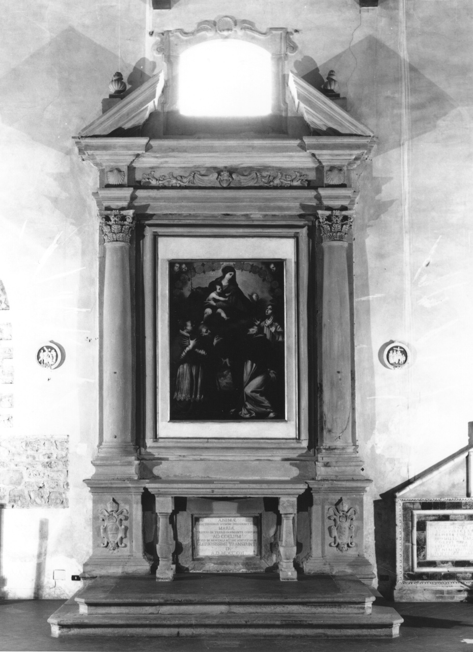 altare - a mensa - bottega toscana (sec. XVII)