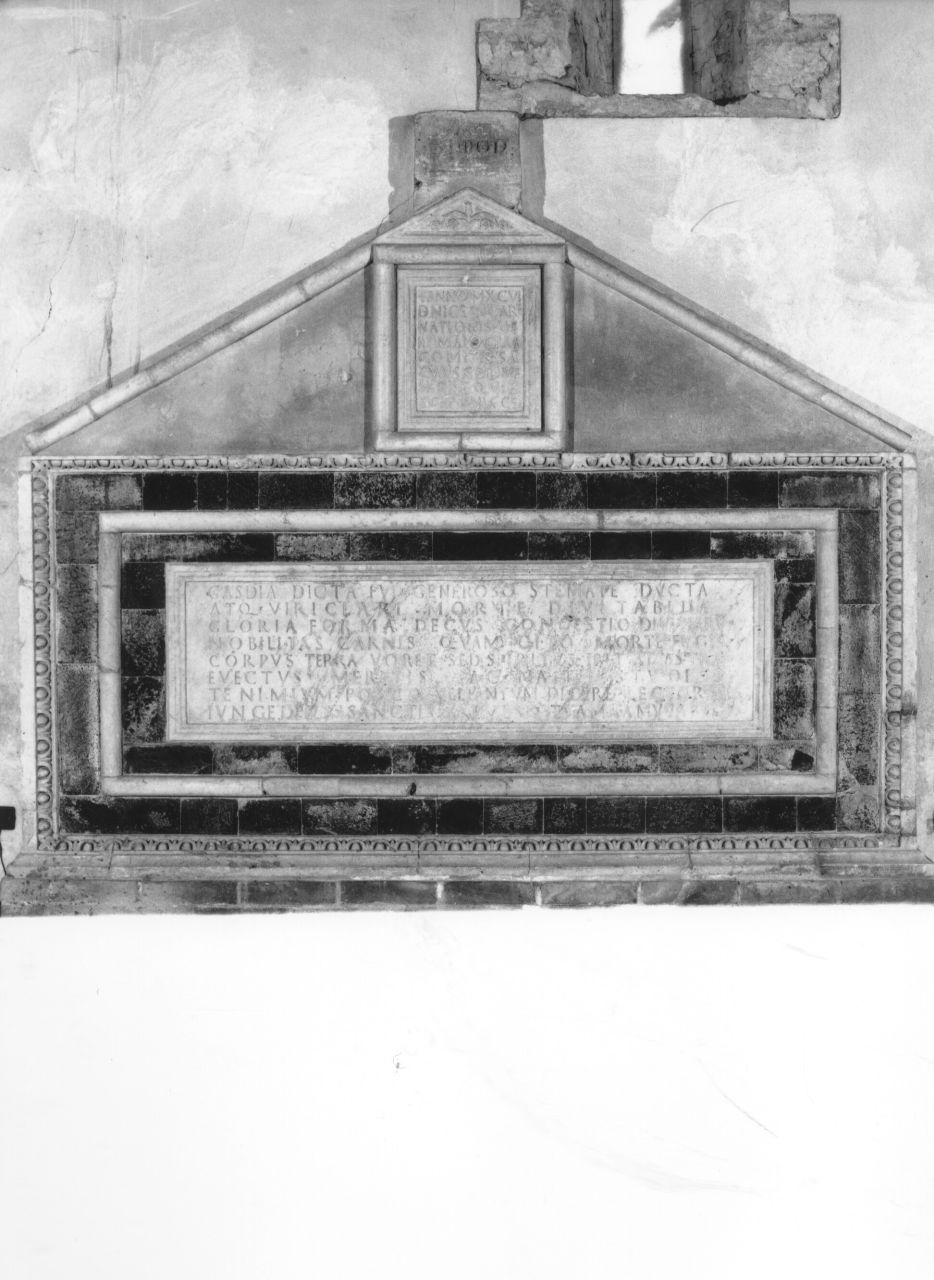 lapide - bottega toscana (seconda metà sec. XI)