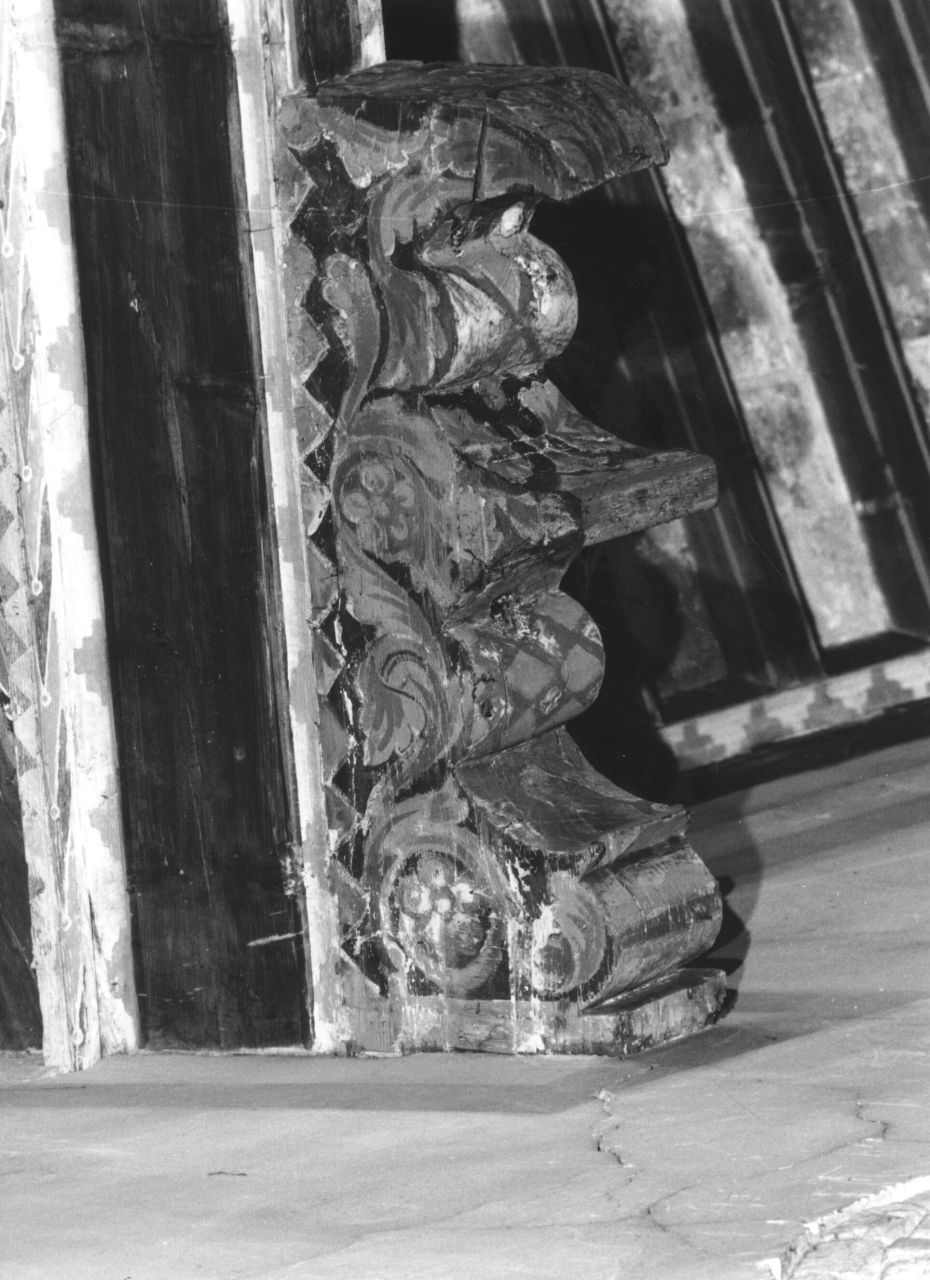 mensola architettonica - bottega cistercense (fine sec. XIII)