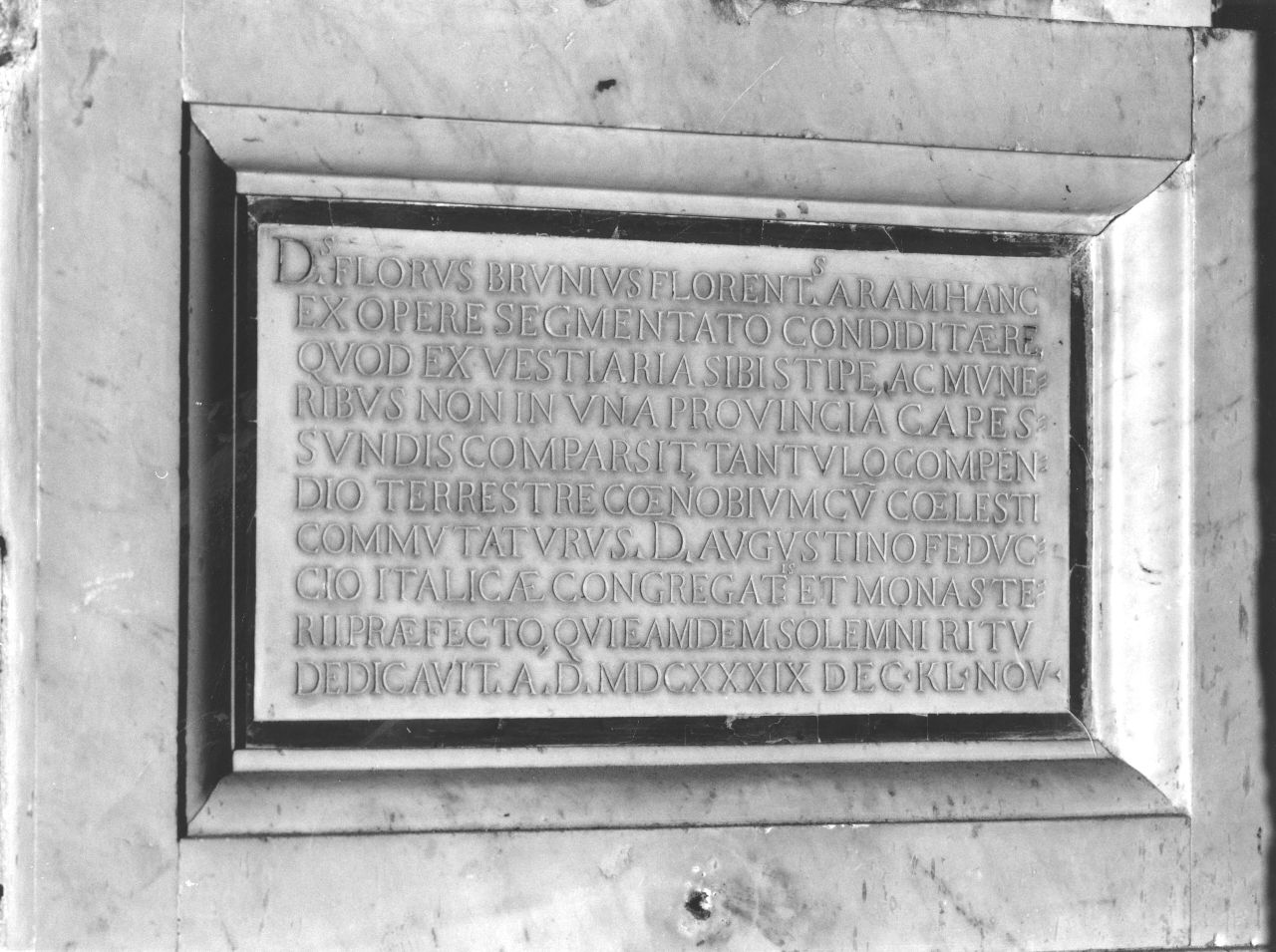 lapide - bottega fiorentina (sec. XVII)