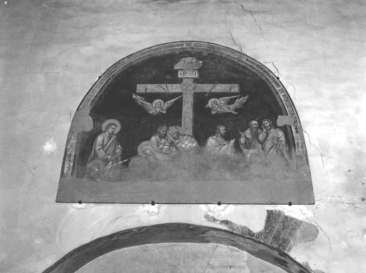 compianto sul Cristo morto (dipinto, opera isolata) di Gaddi Agnolo (attribuito) (sec. XIV)
