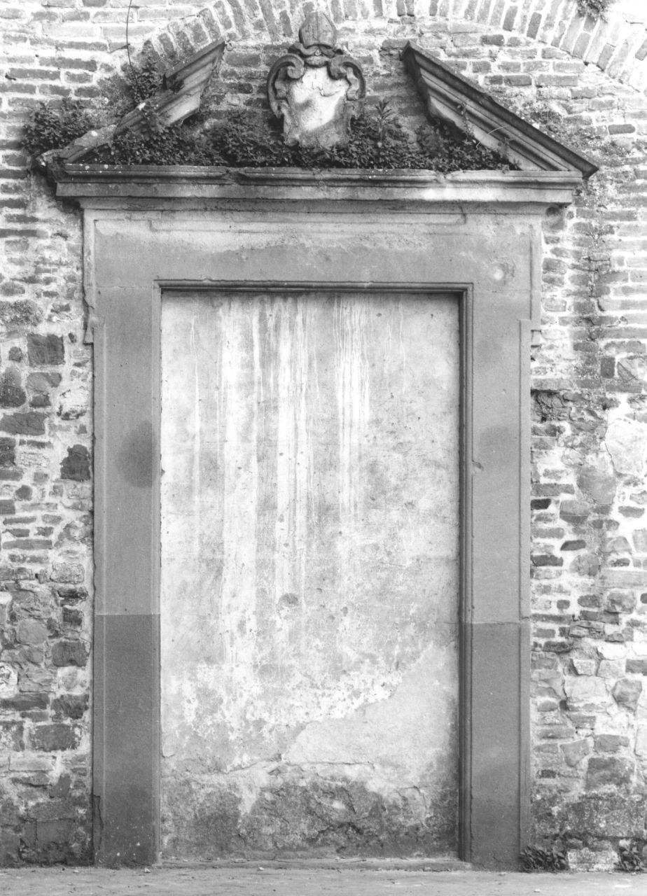 mostra di porta - ambito fiorentino (secc. XVII/ XVIII)