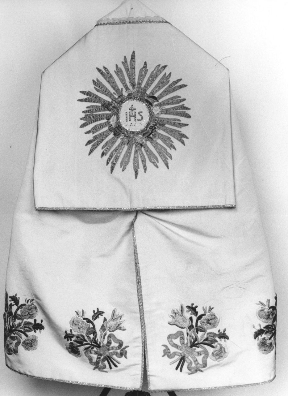 velo omerale - manifattura fiorentina (secc. XVIII/ XIX, sec. XX)