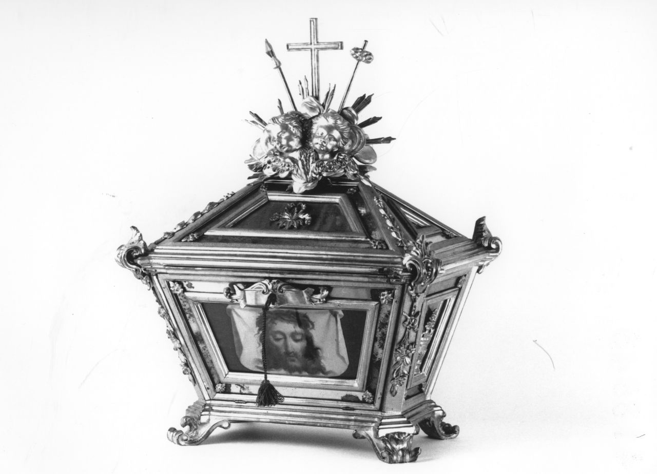 testa di Cristo incoronata di spine (repositorio) - produzione toscana (ultimo quarto sec. XVIII)