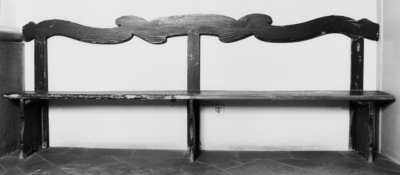 panca, serie - produzione toscana (sec. XVIII)