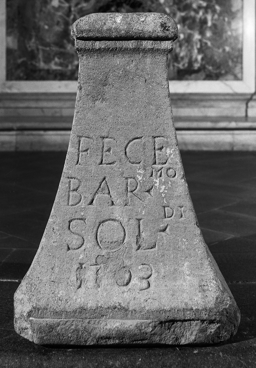 base - manifattura toscana (sec. XVIII)