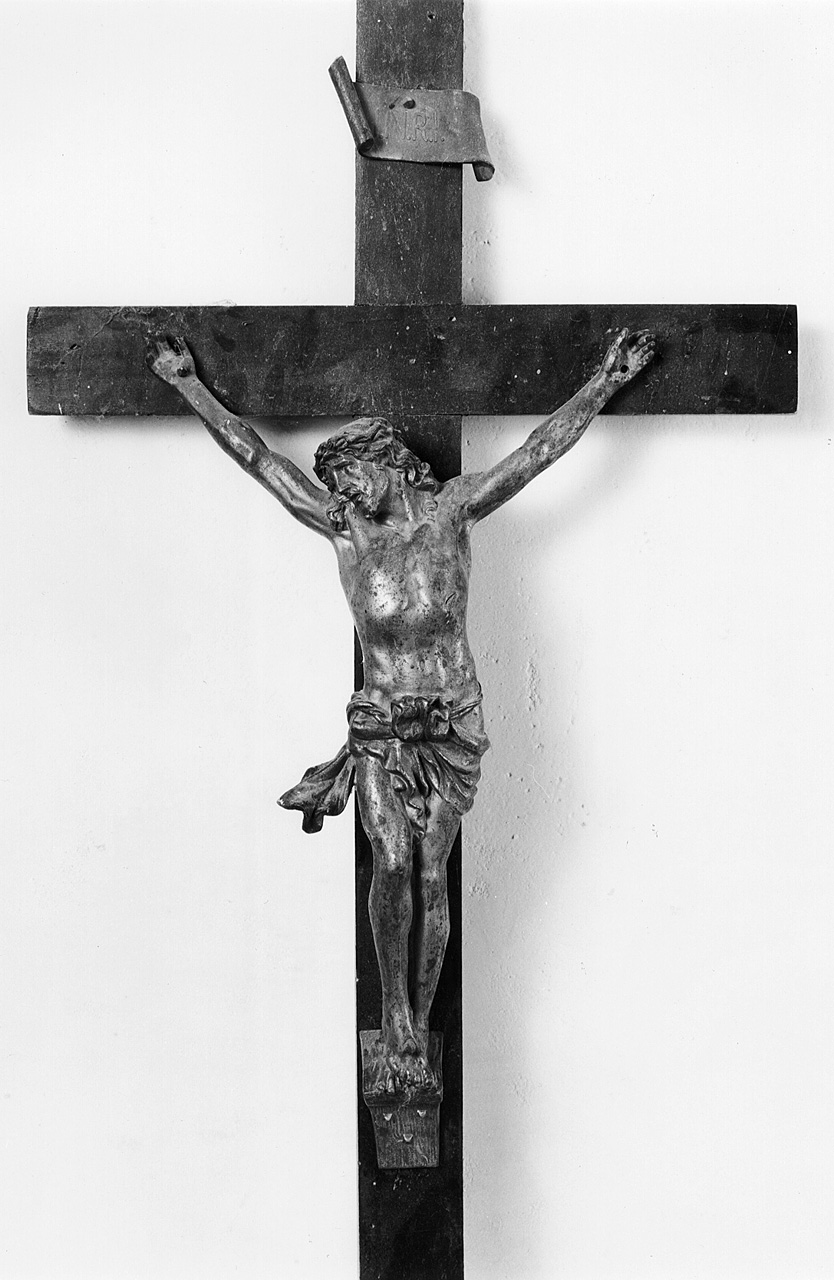 Cristo crocifisso (croce) - produzione toscana (secc. XVIII/ XIX)