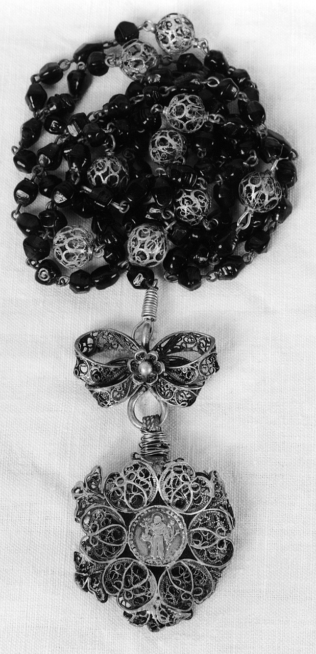corona del rosario - bottega toscana (sec. XVIII)