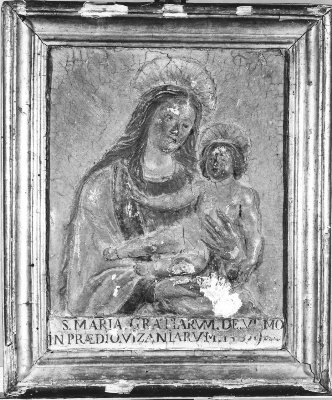 Madonna con Bambino (rilievo) - ambito toscano (sec. XVI)