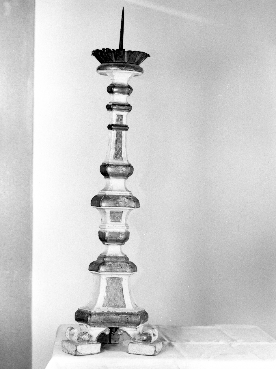 candeliere, serie - produzione toscana (fine/inizio secc. XVIII/ XIX)