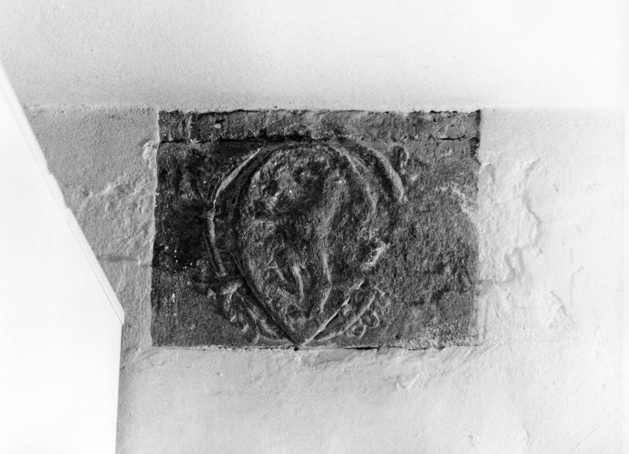 stemma gentilizio della famiglia Baldovinetti (rilievo) - manifattura toscana (ultimo quarto sec. XV)