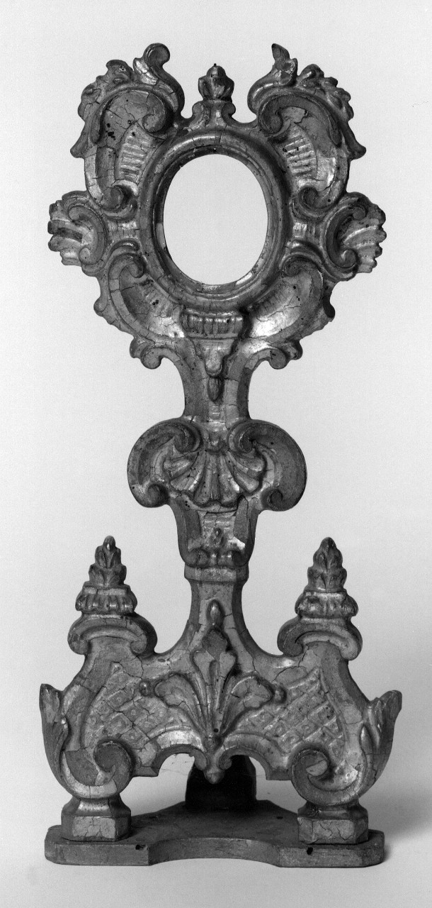 reliquiario - a ostensorio - ambito toscano (fine sec. XVIII)