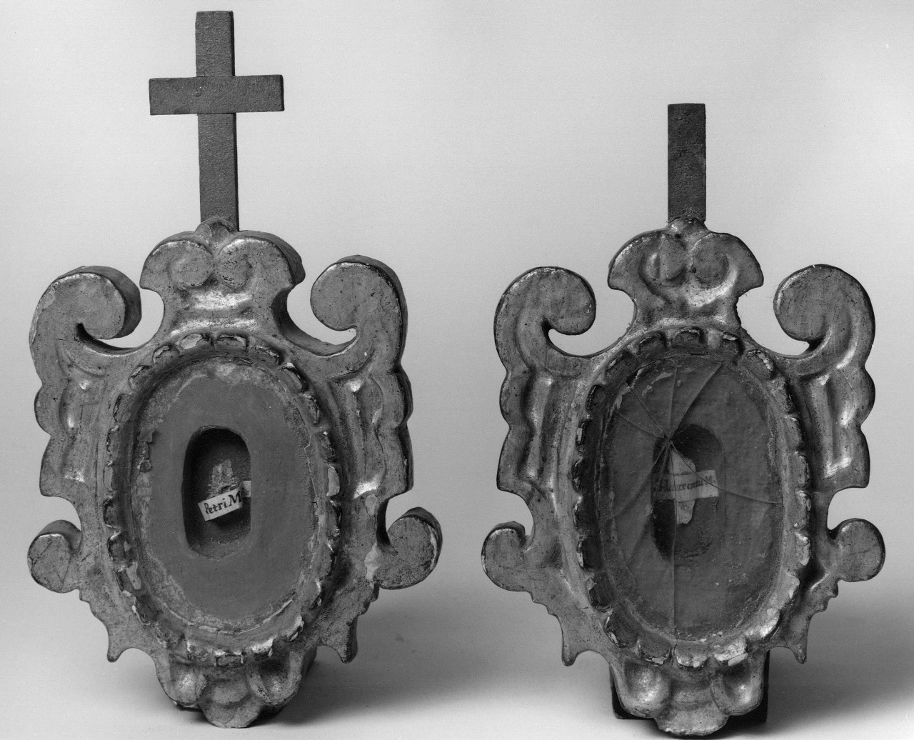 emblema di confraternita, frammento - ambito toscano (ultimo quarto sec. XVIII)