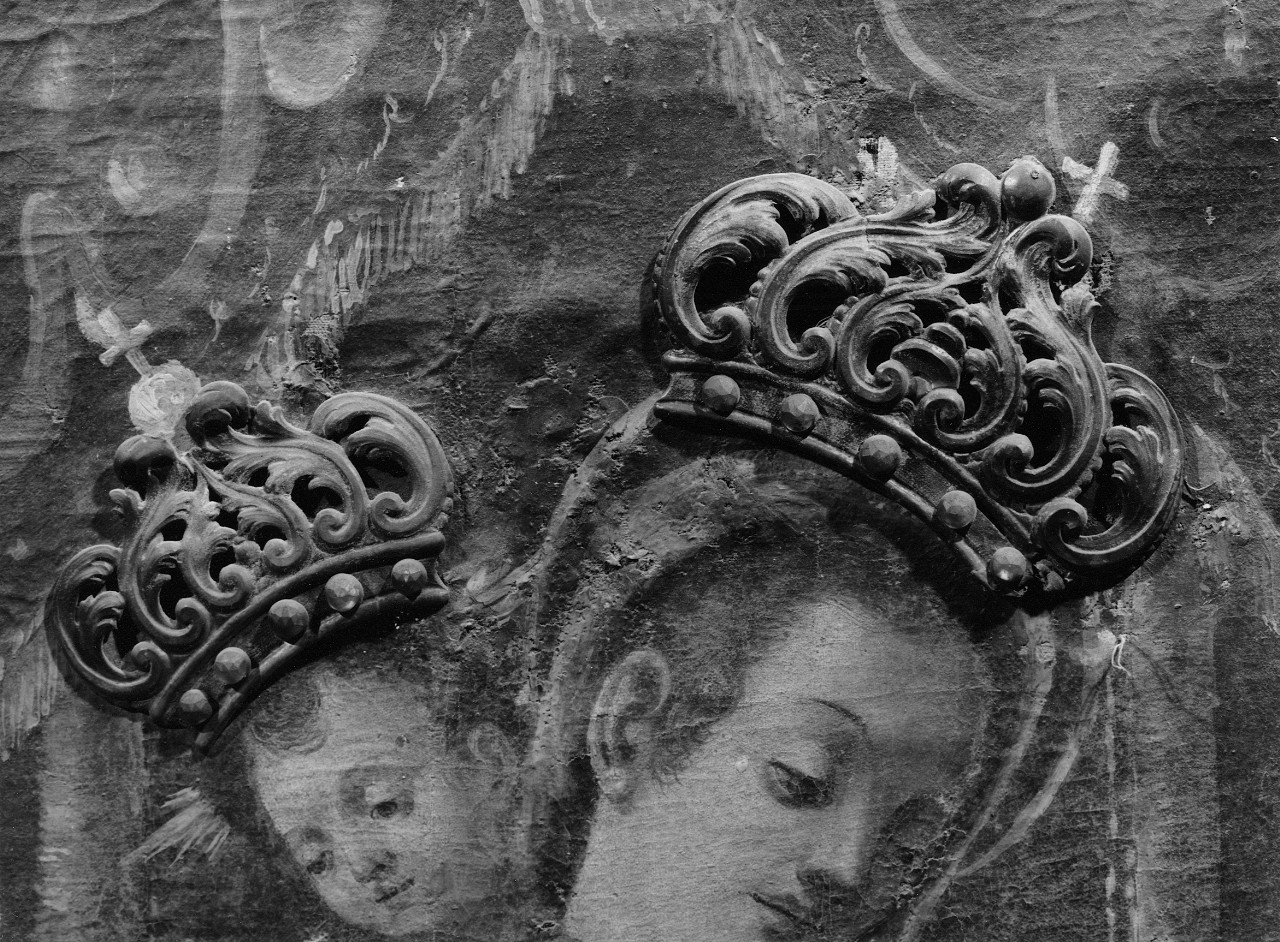 corona da dipinto, serie - bottega fiorentina (prima metà sec. XVIII)