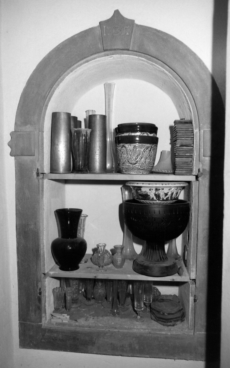 nicchia - produzione fiorentina (sec. XVIII)