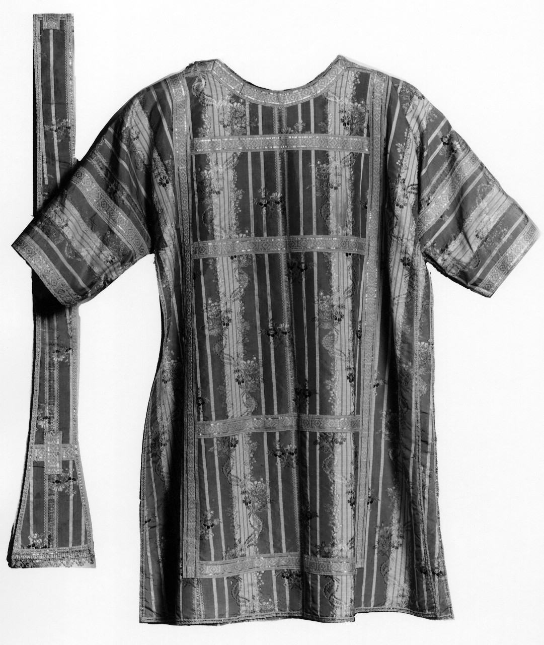 paramento liturgico, frammento - manifattura toscana (ultimo quarto sec. XVIII)