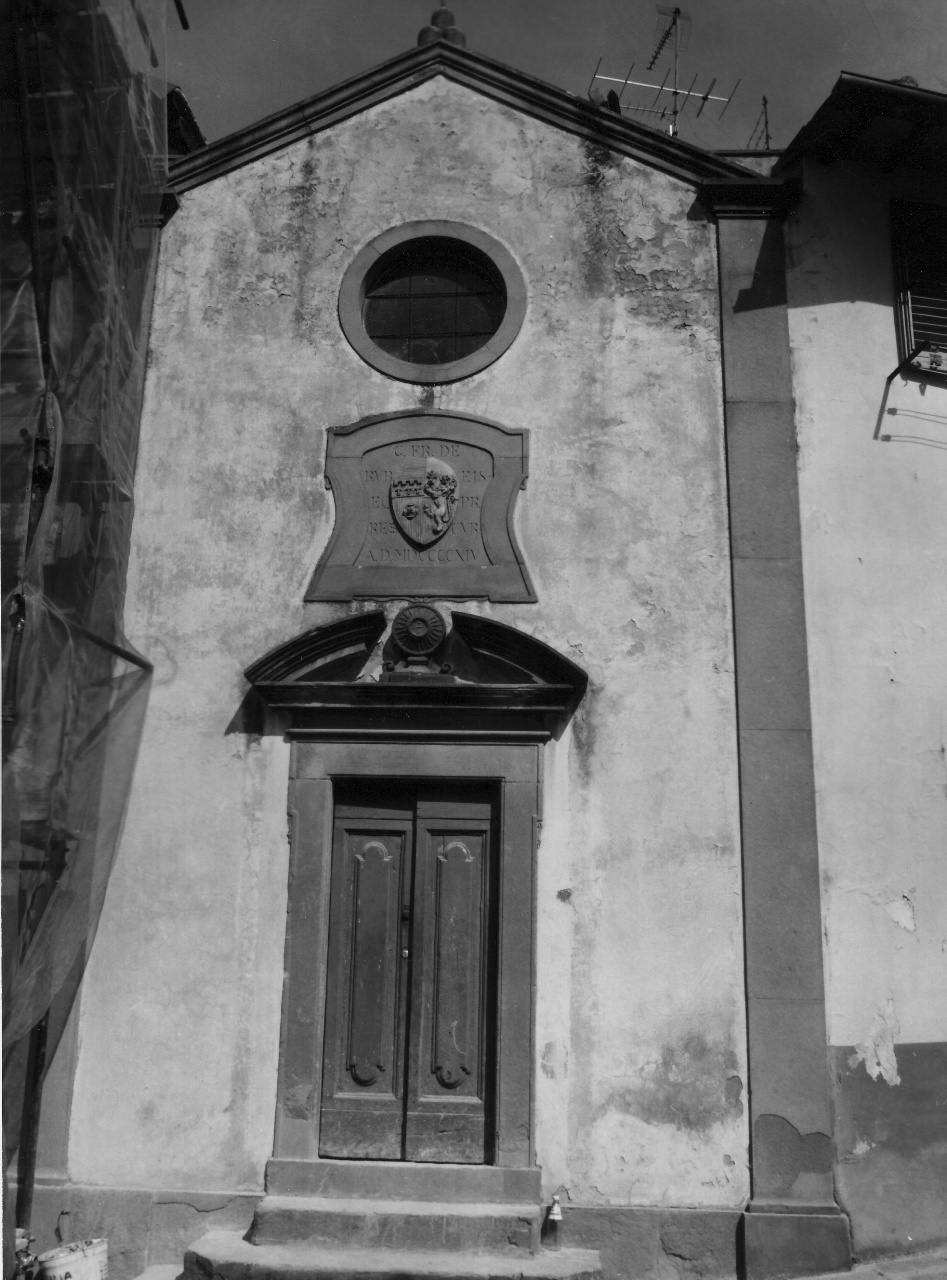 portale - produzione toscana, ambito toscano (secondo quarto sec. XVIII)