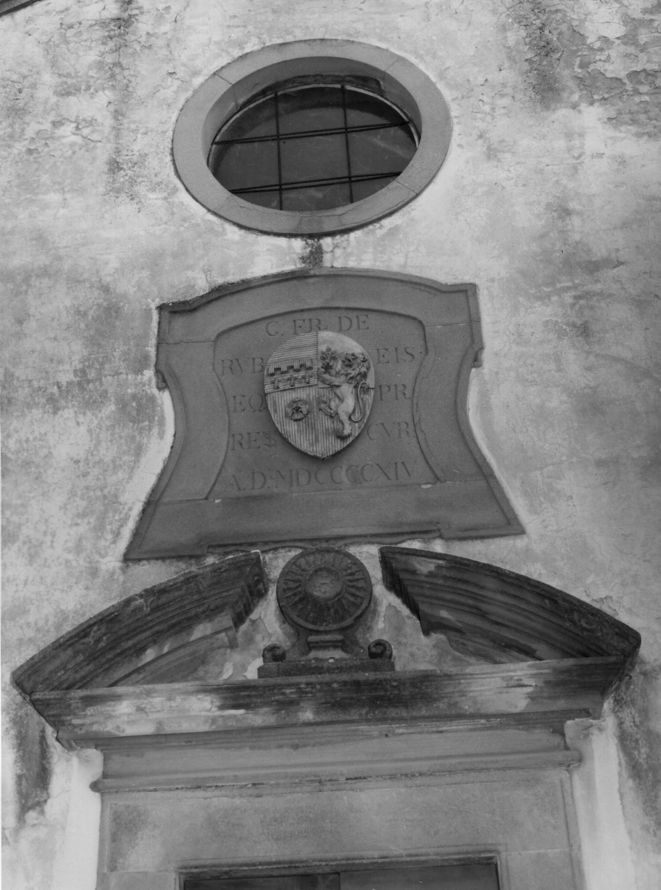 stemma (rilievo) - produzione toscana (sec. XX)