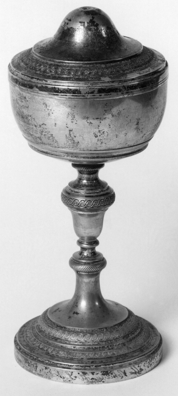 pisside - bottega toscana (prima metà sec. XIX)