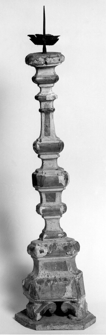 candeliere - ambito toscano (fine/inizio secc. XVIII/ XIX)