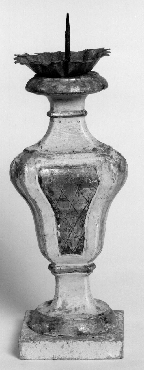 vaso d'altare con composizione floreale - ambito toscano (fine sec. XVIII)