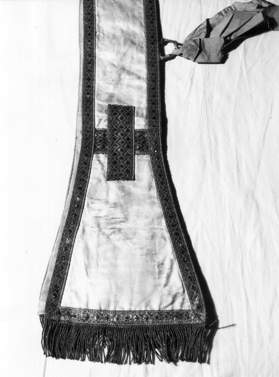 stola, elemento d'insieme - manifattura toscana (sec. XIX)