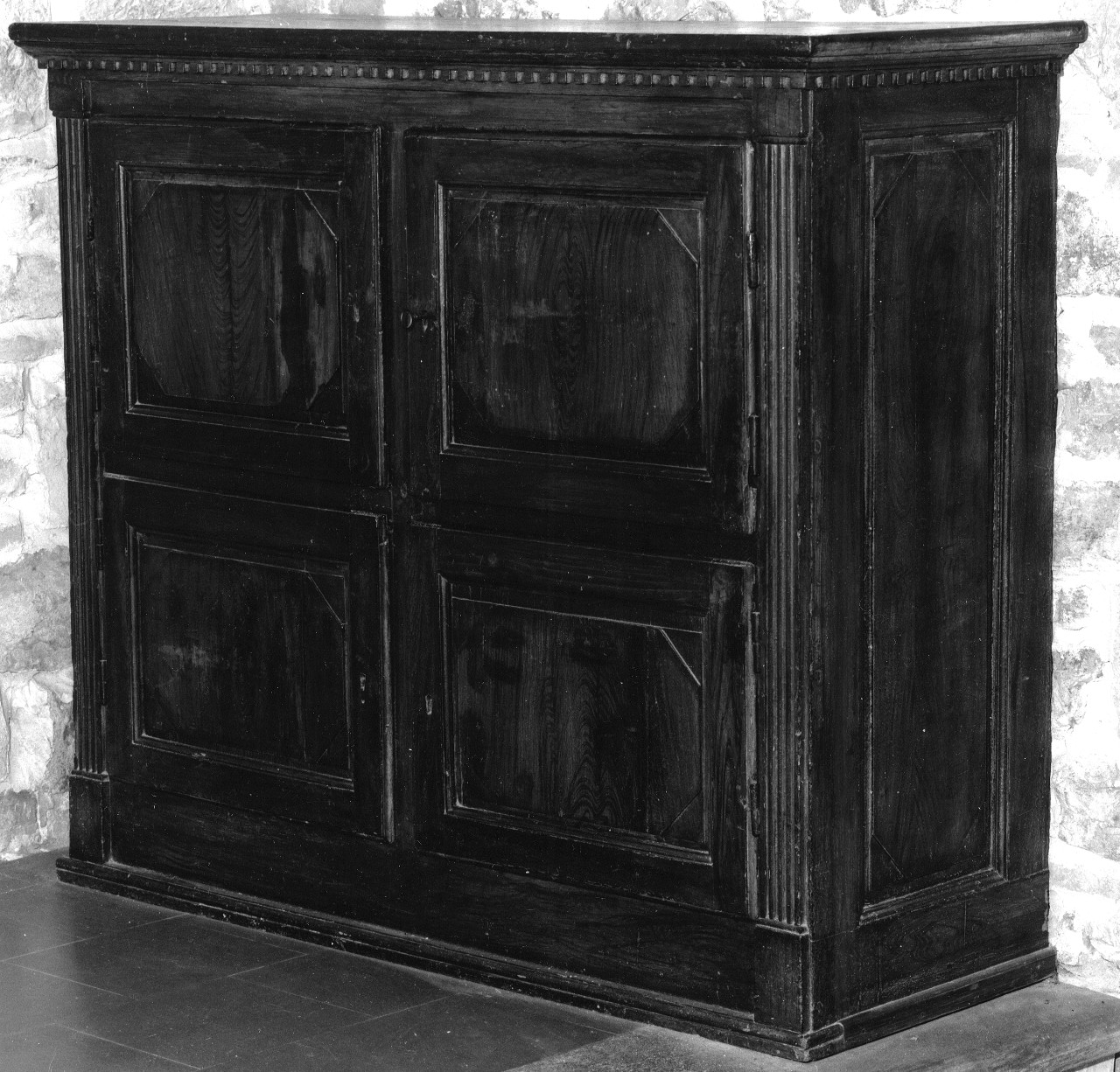 credenza - produzione toscana (sec. XIX)