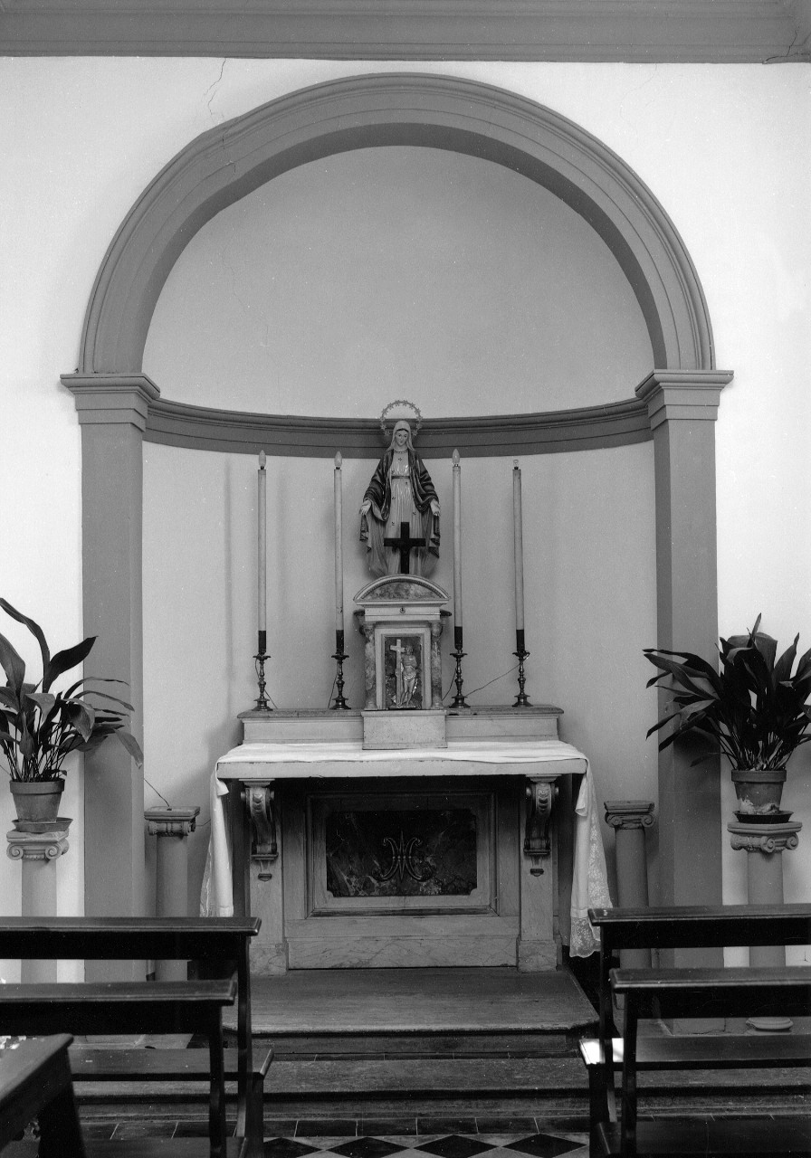 mostra di nicchia - produzione toscana (terzo quarto sec. XIX)