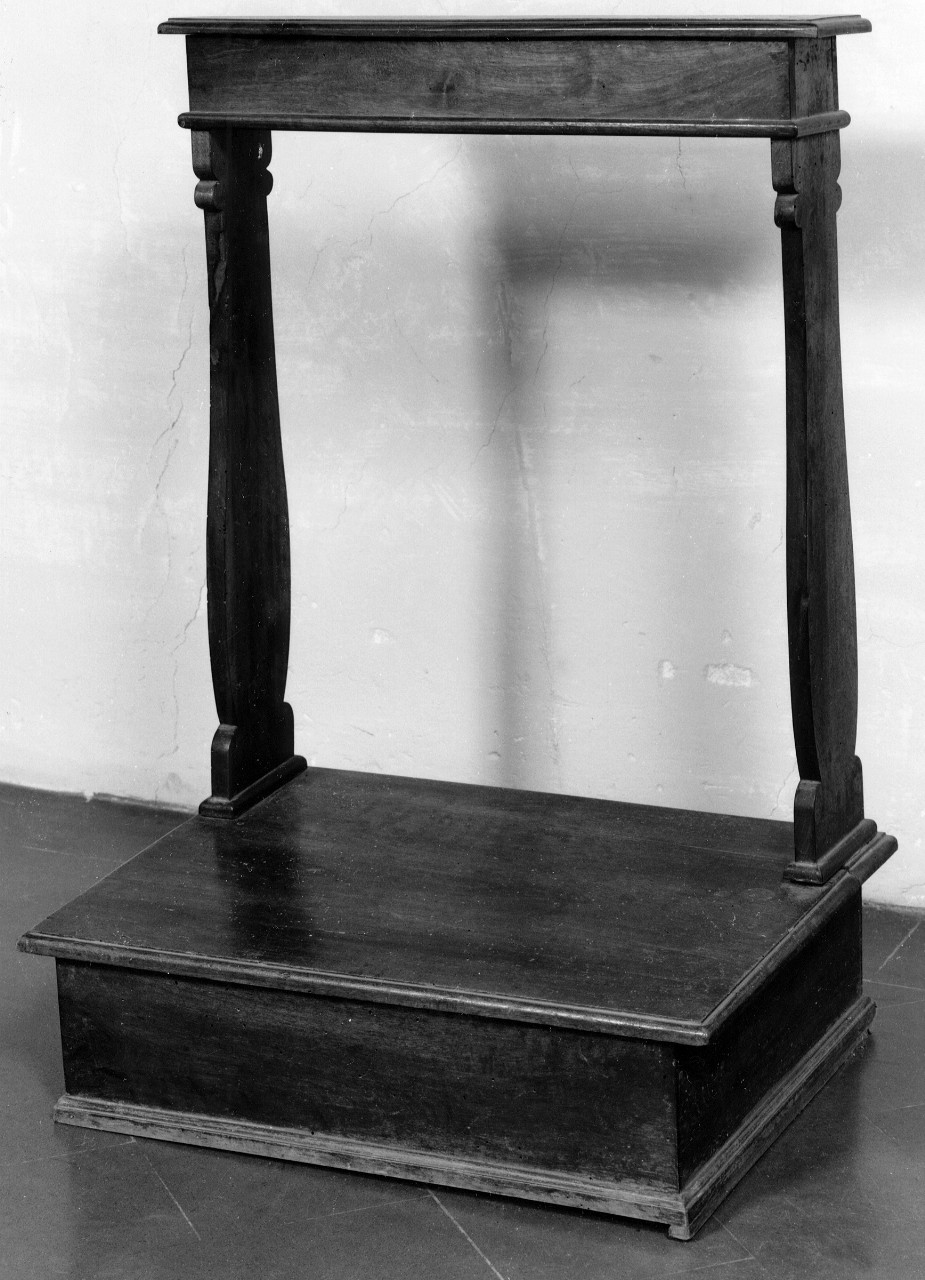 inginocchiatoio - produzione toscana (seconda metà sec. XIX)