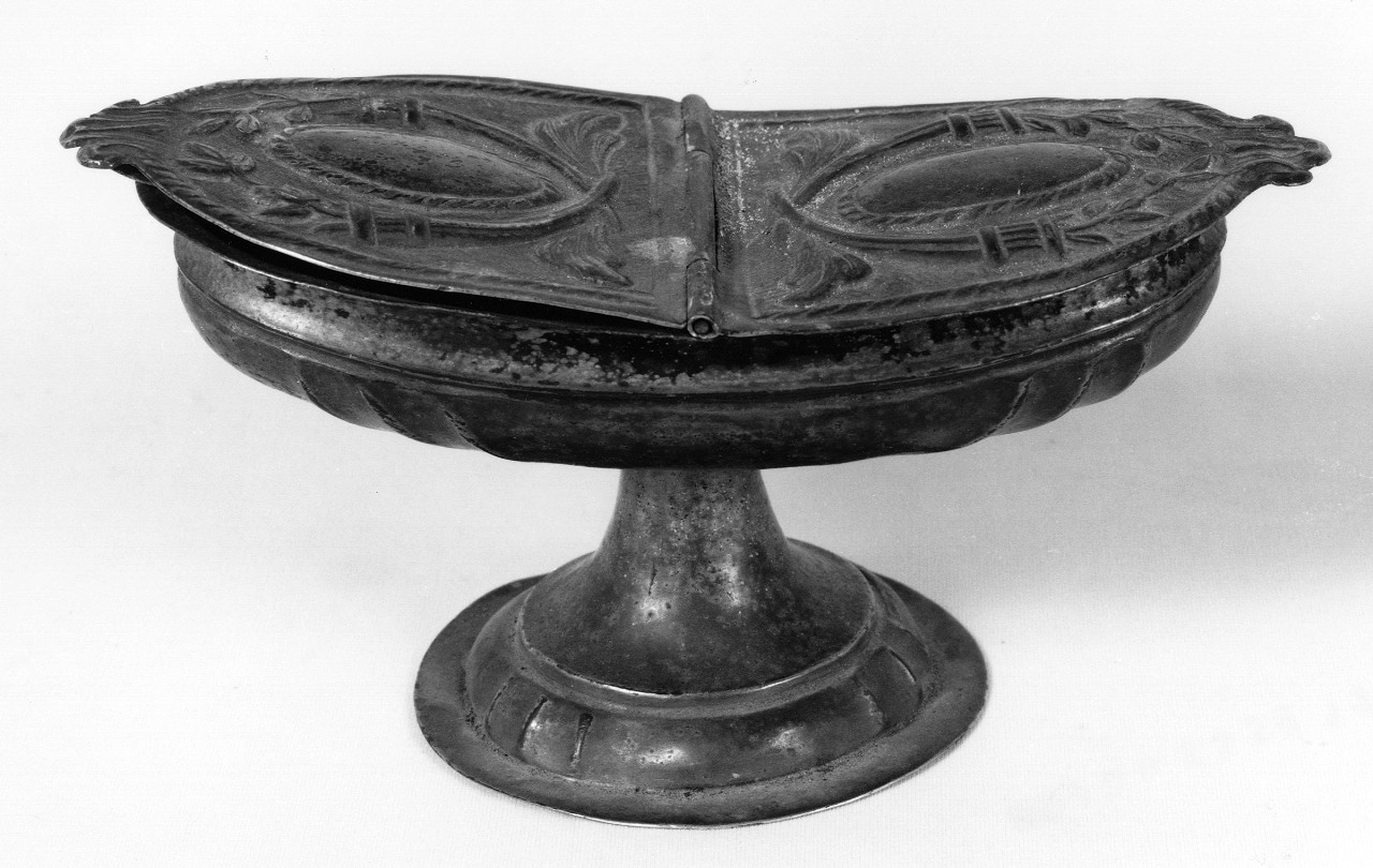 navicella portaincenso - bottega toscana (seconda metà sec. XIX)
