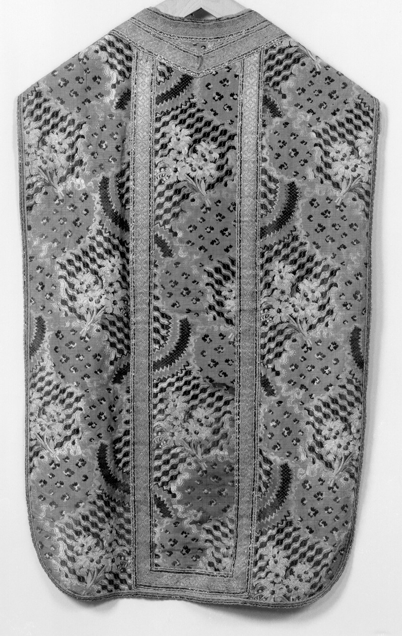 paramento liturgico - manifattura francese (terzo quarto sec. XVIII)