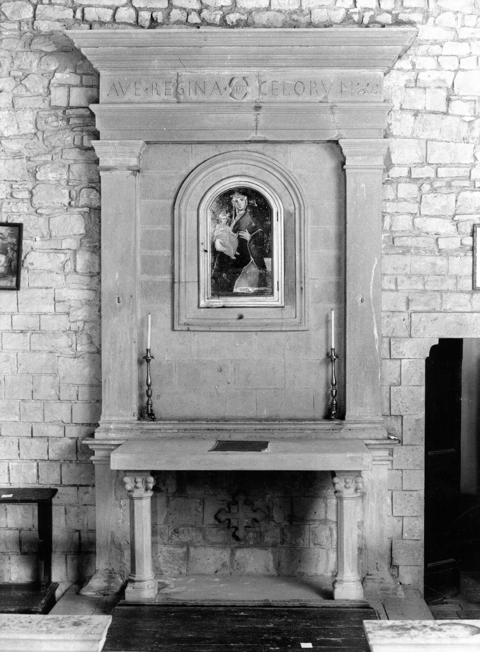 altare maggiore - produzione toscana (sec. XVI, sec. XIX)