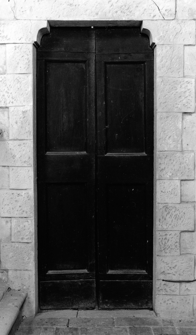 porta - a due battenti - produzione toscana (sec. XIX)