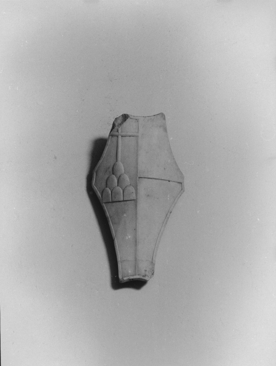 stemma gentilizio della famiglia Buondelmonti (rilievo) - produzione toscana (sec. XV)