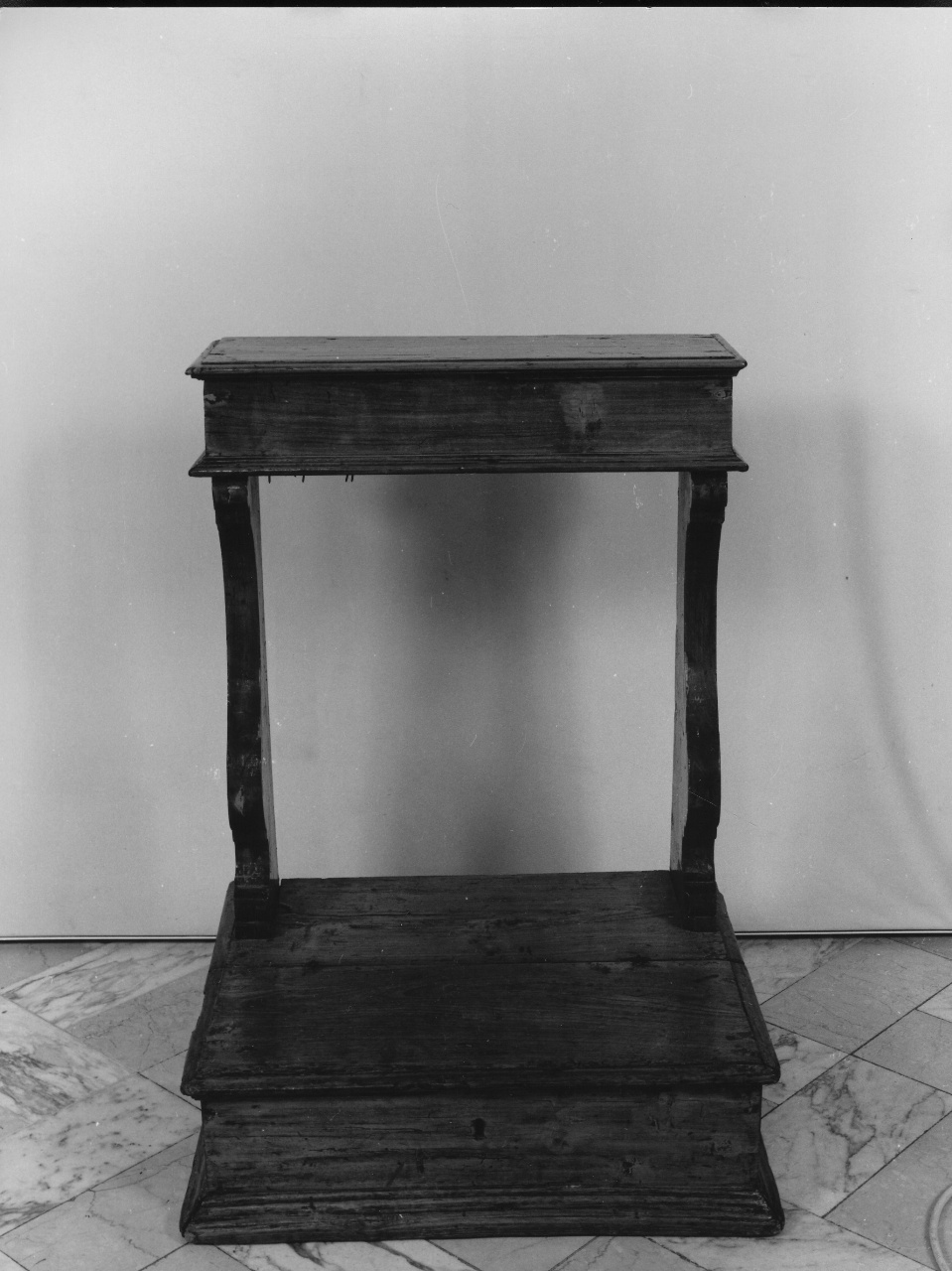 inginocchiatoio - produzione toscana (sec. XIX)